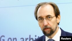 Zeid Raa'd Al Hussein, Alto Comisionado de la ONU para Derechos Humanos.