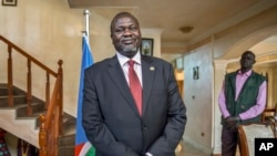 Riek Machar, ancien Premier ministre et leader de la rébellion sud-soudanaise