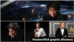 Bong Džun Hu, Hoakin Finiks, Rene Zelveger, Bred Pit, neki od dobitnika Oskara (Foto: Reuters)
