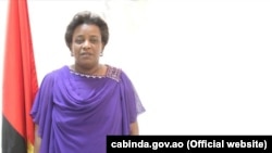 Aldina da Lomba Catembo, governadora cessante