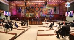 El presidente ecuatoriano, Lenin Moreno, dio su informe anual a la nación al iniciar su cuarto y último año de mandato. Lo realizó de forma presencial [Foto: Cortesía Secretaría General de Comunicación de la Presidencia de la República]