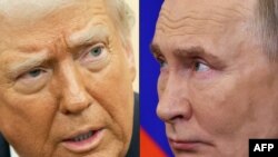 VaDonald Trump naVaVladimir Putin 