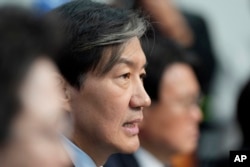 12일 대법원의 실형 확정으로 의원직을 상실한 조국신당의 조국 의원.