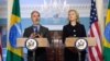 Patriota y Hillary refuerzan amistad