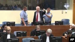 Ratko Mladić danas u sudnici Haškog tribunala