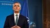 Sekretaris Jenderal NATO Jens Stoltenberg berbicara pada KTT NATO di Washington, DC hari Rabu, 10 Juli 2024. 