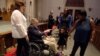 Former President Bush Greets Mourners Honoring His Wife