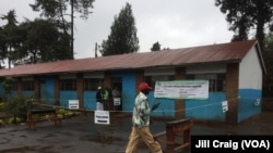 Bureau de vote de Kibera, le 26 octobre 2017