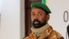 Le colonel Assimi Goita, président de transition du Mali, lors de la réunion consultative de la Communauté économique des États de l'Afrique de l'Ouest à Accra, au Ghana, le 15 septembre 2020.