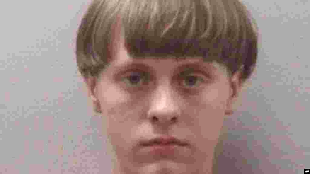 Dylann Roof, 21, l’auteur présumé de la fusillade qui couté la vie à neuf personnes dans une église à Charleston, Caroline du Sud