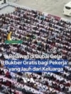 Relawan di Dubai Gelar Bukber Gratis untuk Pekerja yang Jauh dari Keluarga