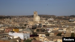 Vue sur la capitale, Asmara, en Eryhtrée, le 19 février 2016.