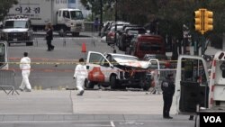 ISIS mengklaim serangan yang dilakukan oleh tersangka Sayfullo Saipov di New York City, Selasa 31/10. (Foto: R. Taylor / VOA) 