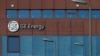 El logo de General Electric, el gigante energético estadounidense, puede verse en un edificio en París, Francia, en 2019.