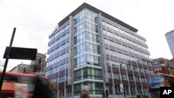 剑桥分析公司在伦敦市中心牛津街的办公室所在地