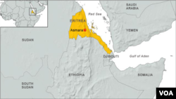 Map of Eritrea