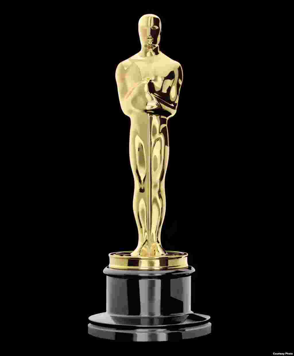 Winners of the "Academy Awards," often referred to as "The Oscars," are awarded these statuettes by the Academy of Motion Picture Arts and Sciences. The 86th Academy Awards ceremony will be held in March in Los Angeles, California. (Oscars.org)