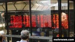 تابلوی شاخص سهام در بازار بورس تهران - آرشیو