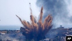 Umwotsi w'ahagabwe igitero muri Gaza