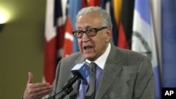 Utusan Perdamaian PBB-Liga Arab, Lakhdar Brahimi (Foto: dok). 