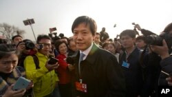中国亿万富豪之一：中国小米科技创始人董事长兼首席执行官雷军 （资料照片）