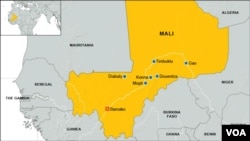 Map of Mali 