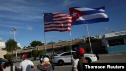 Emigrados cubanos reaccionan a los informes de las protestas en Cuba ocurridas el 11 de julio de 2021. [Archivo]