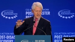 Bill Clinton, 42e président des États-Unis (1993-2001).