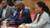 Le président de la Guinée-Bissau, Jose Mario Vaz (2ème à droite), au Forum sur la coopération Chine-Afrique, au Grand Palais du Peuple à Beijing le 5 septembre 2018.