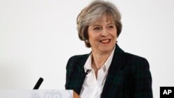 Perdana Menteri Inggris, Theresa May (foto: dok).