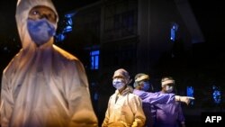 ၂၀၂၀ မေလတုန်းက ရန်ကုန်ရှိ quarantine စင်တာ (Photo by Ye Aung THU / AFP)
