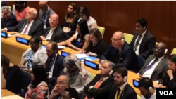 La delegada de Cuba, Ana Silvia Rodríguez, criticó la política de separación de familias del gobierno estadounidense. 