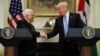 Ganawar Trump Da Shugaban Falasdinawa Mahmoud Abbas