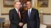 Erdog'an Obama bilan uchrashdi, tansoqchilari esa faollar bilan to'qnashdi