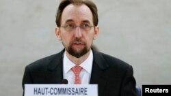 Kepala HAM PBB Zeid Ra’ad Al Hussein (foto: dok).