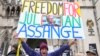 Assange presenta su último recurso contra la extradición a EEUU