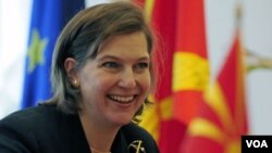 Jurubicara Deplu AS Victoria Nuland menilai Teheran sedang melakukan propaganda (foto: dok).