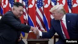 Дональд Трамп и Ким Чен Ын