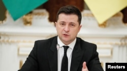 Президент Украины Владимир Зеленский (архивное фото)