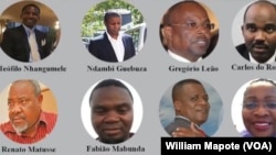 Arguidos do caso "Dívidas Ocultas", Maputo, Moçambique