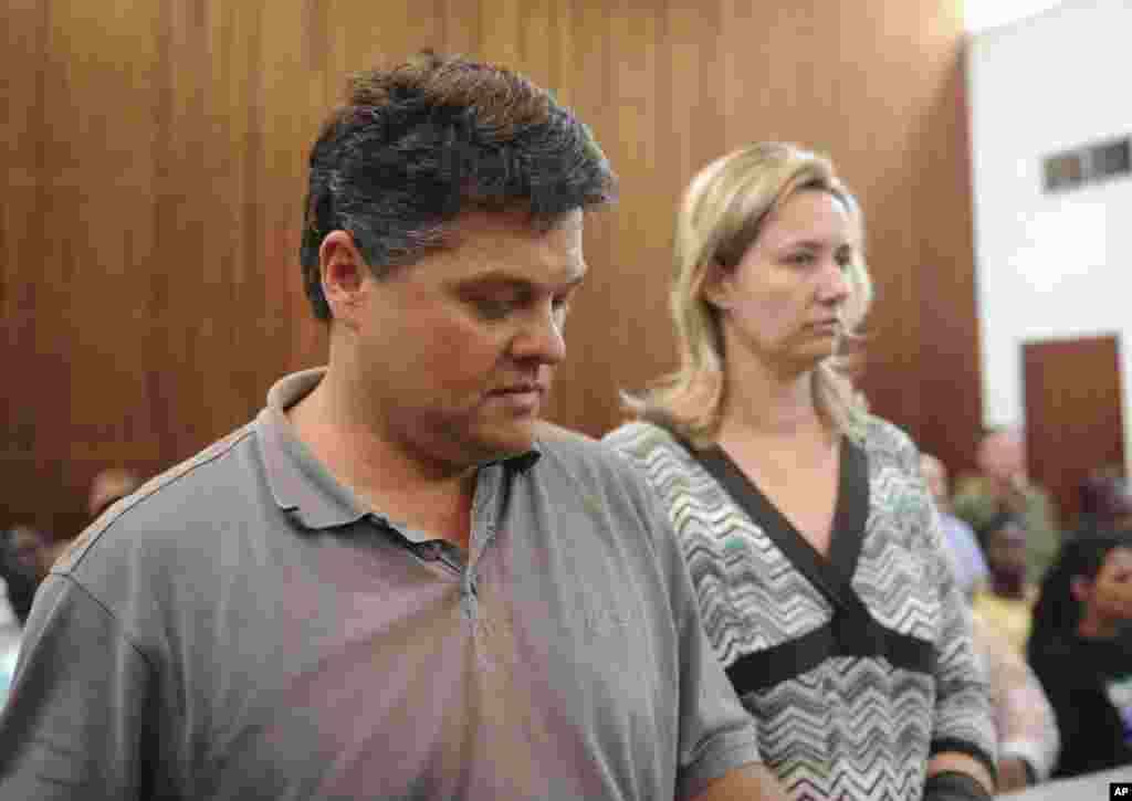 INTERNATIONAL CRIME Private entrepreneurs with global connections serve as models for miitias. Huge profits attracted South African game farmer Dawie Groenewald, and his wife, Sariette, who are among a dozen suspects in South African custody for poaching $6.8 million in rhino horns destined for global markets. 