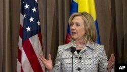 Sakatariyar Harkokin Wajen Amurka Hillary Clinton