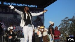 Winky D . (S. Mhofu/VOA) 