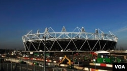 El estadio Olímpico de Londres está casi listo, cuando faltan 500 días para que inicien los juegos.