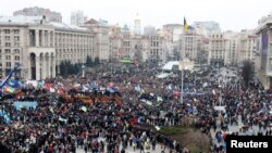 Demonstrasi di Kiev, 1 Dec., 2013. 