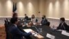 El secretario de Estado de Estados Unidos, Antony Blinken, en reunión con cancilleres centroamericanos y de México, en San Juan, el 1 de junio de 2021.[13:43] Rafael Salido [Foto: VOA/Cristina Caicedo Smit]
