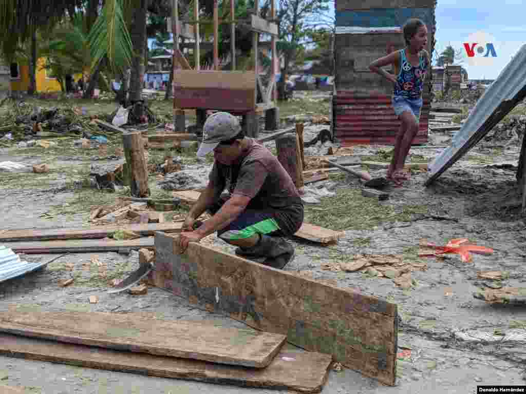 Eta es el segundo huracán que ha impactado Nicaragua en los últimos 13 años. En 2007, el huracán Félix dejó al menos 100 muertos en sus tres días por el Caribe. Foto: Donaldo Hernández/VOA.