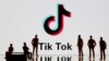 La gráfica muestra una pantalla donde se observan el símblo rpincipal y el anuncio de la popular red social Tik Tok.