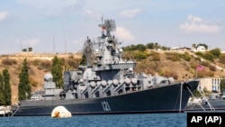 Kapal perang "Moskva" milik Rusia dilaporkan terkena serangan rudal Ukraina 