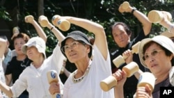 Japan has one of the olders populations of any country.